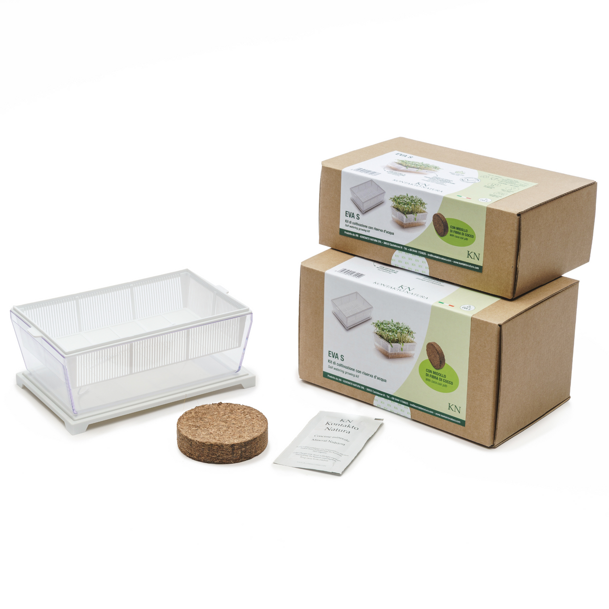 EVA S - Kit di coltivazione con cocco - 1 pz