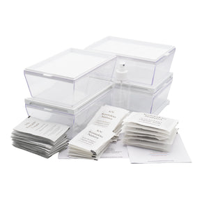 Kit educativo microgreens idroponici - 4 Eva H e 24 varietà semi - sk603