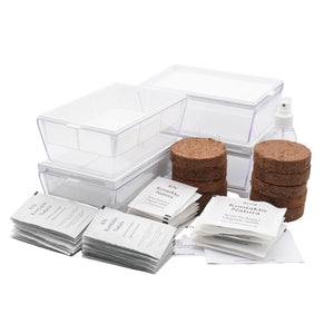 Kit per baby leaves bio - Idro e Cocco - 4 Eva e 17 varietà semi - sk303