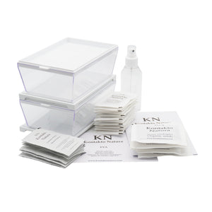 Kit per microgreens idroponici bio - 2 Eva H e 16 varietà semi - sk202