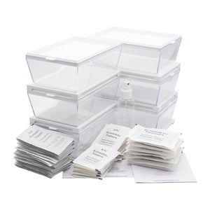 Kit per microgreens idroponici bio - 6 Eva H e 24 varietà semi - sk204