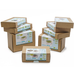 Set 3 semi bio per germogli & microgreens - piccante - sm901