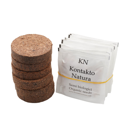 Set semi erba d'avena bio e cocco - 6 ricariche - ss909