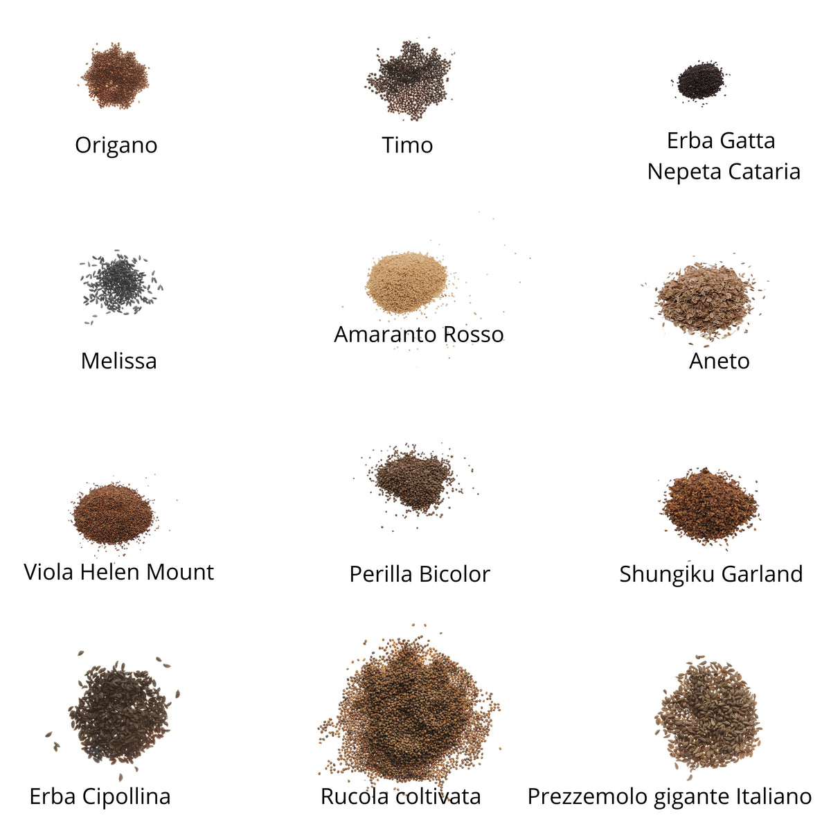 Set semi per microgreens bio - 45 varietà - ss204