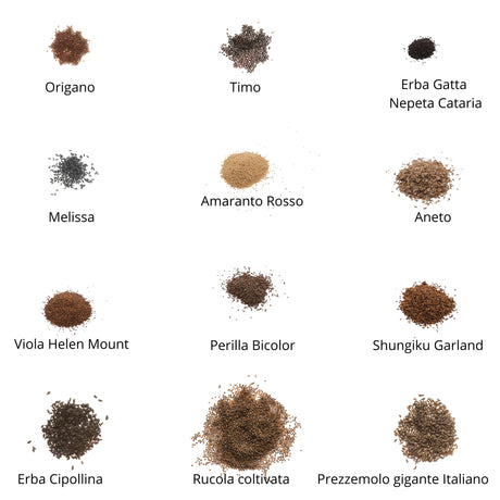 Set semi per microgreens bio - 45 varietà - ss204